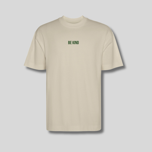 T-shirt beige Be Kind